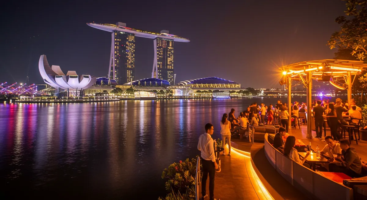Singapore nightlife scene
